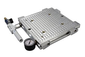 Rastrowy wpustowy stół próżniowy RAL-Pro, 200 x 200 mm