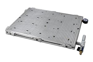 Rastrowy wpustowy stół próżniowy RAL-Pro, 500 x 400 mm