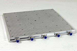 Stół próżniowy rastrowy oczkowy GAL, 500 x 500 mm