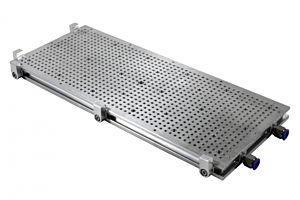 Stół próżniowy rastrowy oczkowy GR, 516 x 216 mm