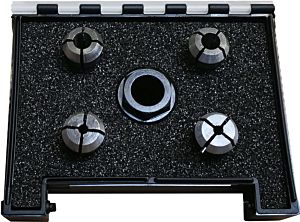 Zestaw tulei zaciskowych z nakrętką zaciskową AMB, 5 części